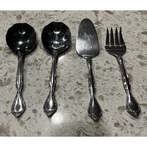 Lot of 6 Towle Supreme Cutlery Stainless Hostess Set